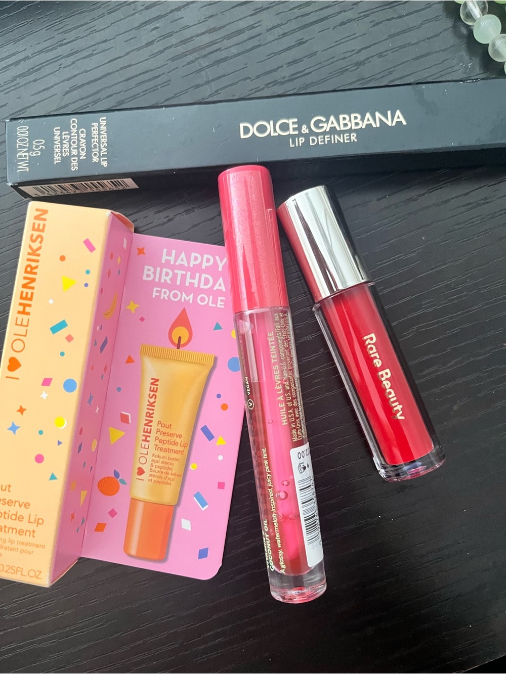 Lipgloss/lipcare bundle new